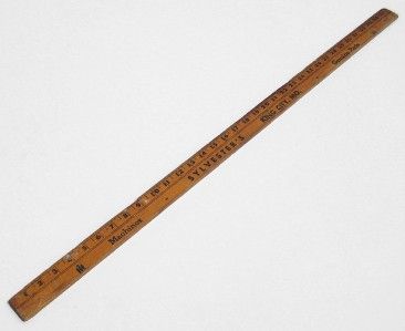 Old Yardstick Advertising SYLVESTERS IH King City MO  