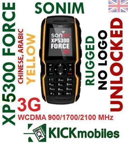   SONIM XP5300 FORCE YELLOW FACTORY UNLOCKED IP68 5055147571635  