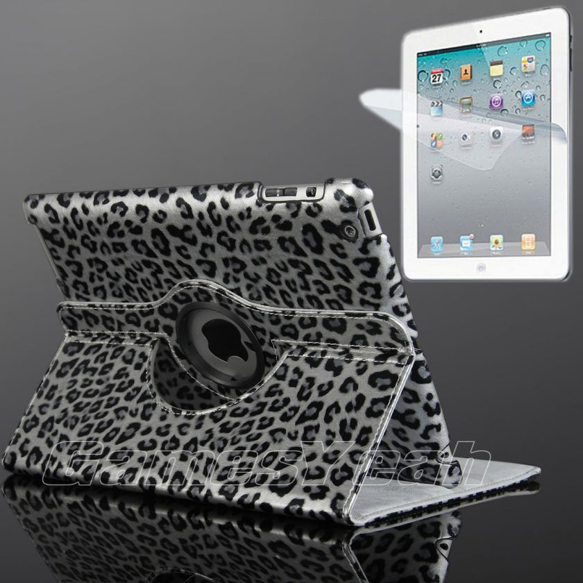 13 Colors The New iPad 3 3rd 360° Rotating Magnetic PU Leather Case 