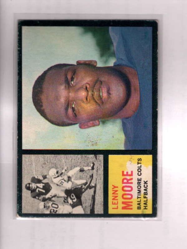 1962 TOPPS #2 LENNY MOORE VG EX B1460  