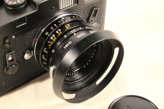 Leitz Leica Summicron M 35mm f/2 black 6 elements 2nd version Canada 