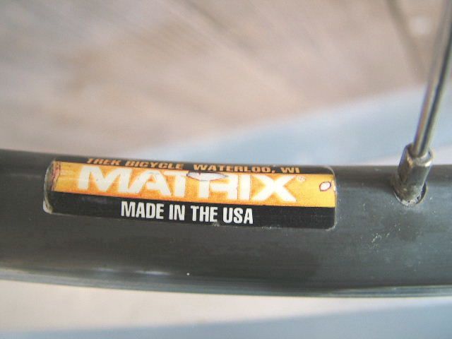 Used 32 Hole Matrix ISO C II 700c Rear Wheel w/130mm HG/UG Compatible 