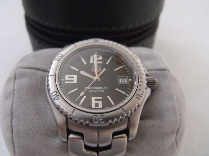 TAG HEUER LINK BLACK QUARTZ CLASSIC WATCH WT1210.BA0550  