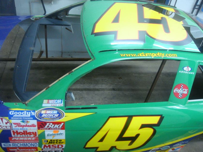 ADAM PETTY SPREE BUSH RACE CAR BODY  