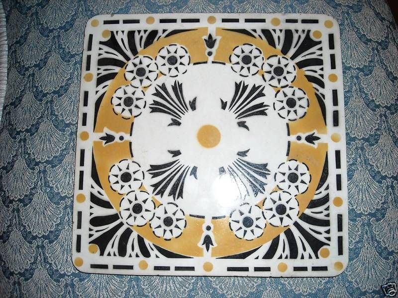 Early antique French Gien Tile  