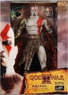 NECA GOD OF WAR 12 INFAMOUS KRATOS FIGURE PS3 NEW  