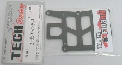 103050 Tech Racing Carbon Upper Deck Tamiya F103RM  