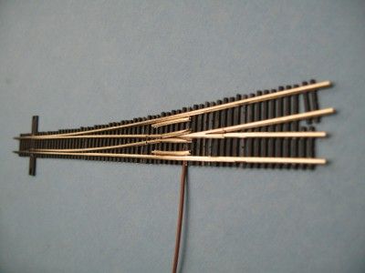   scale #8 LH Fast Tracks turnout Micro Engineering code 55 rail  