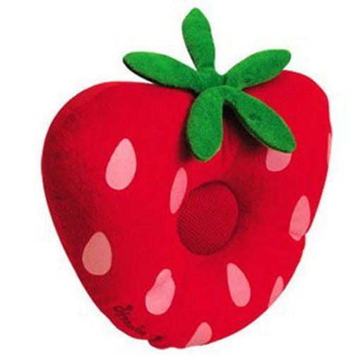 Plush Strawberry music pillow for  mp4 ipod player  