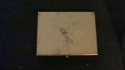 Vintage Rex Fifth Avenue Goldtone Rectangular Compact  