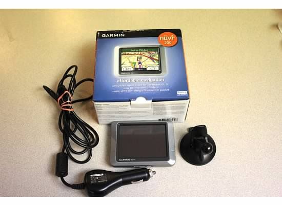 Garmin nuvi 200 Automotive GPS Receiver   Great Condition 753759080303 