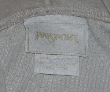 JANSPORT Gray Velour OHIO STATE Hooded Zip Front Sweatshirt Jacket S 