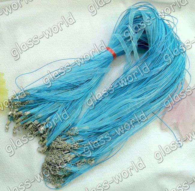 ribbon voile amount 350strands each color has 50x length 55 5cm color 