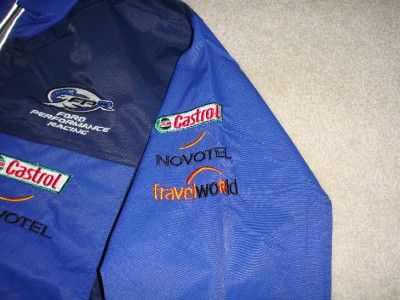 New FORD Performance Racing Jacket GT Lg Large Blue  