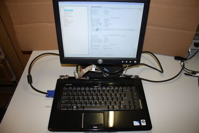 Dell Inspiron 1545 PP41L Laptop Base Only  