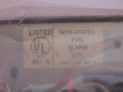 New Honeywell S464A 1045 Fire Alarm Pull Station 125VAC  