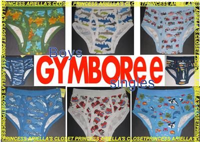 NEW BOYS 2T/3T & 3 4 GYMBOREE UNDERWEAR KNICKERS BRIEFS  