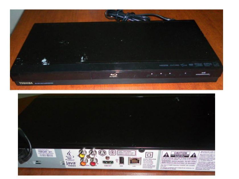 Toshiba BDX2200KU Blu ray Disc Player 22265004586  