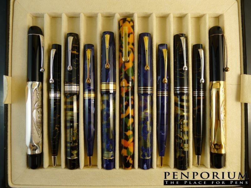 OMAS OMAGGIO AD ARMANDO SIMONI COLLECTION 11 PEN SET  