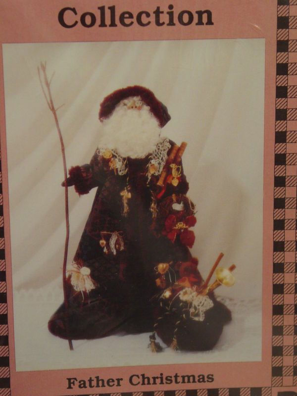 PATTERN 24 VICTORIAN SANTA FATHER CHRISTMAS  