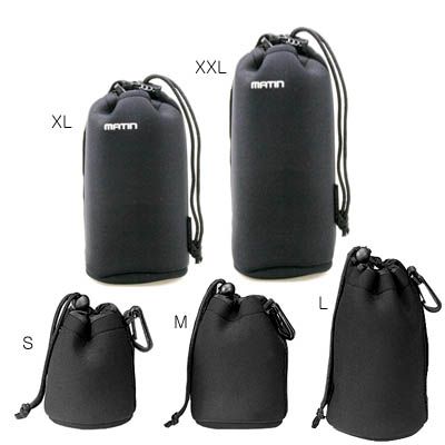 Neoprene Lens Pouch Digital SLR Camera Protector L  