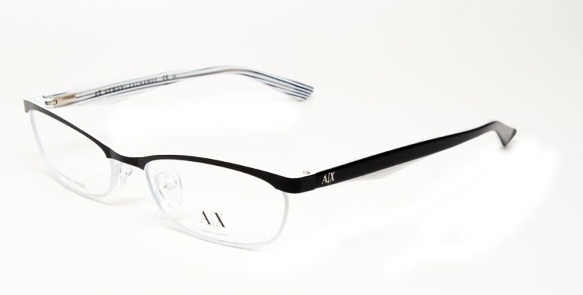 ARMANI EXCHANGE AX 228 YPG BLACK WHITE 53 AX228  