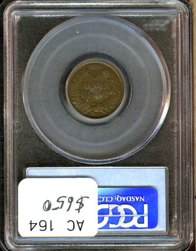 1909 S PCGS VF 25 INDIAN HEAD CENT 1C AC164  