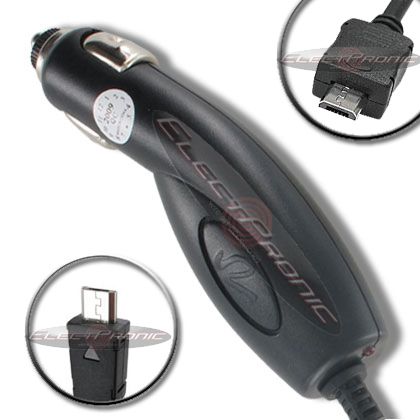 Micro Usb Rapid Car Charger For ATT Pantech Burst  