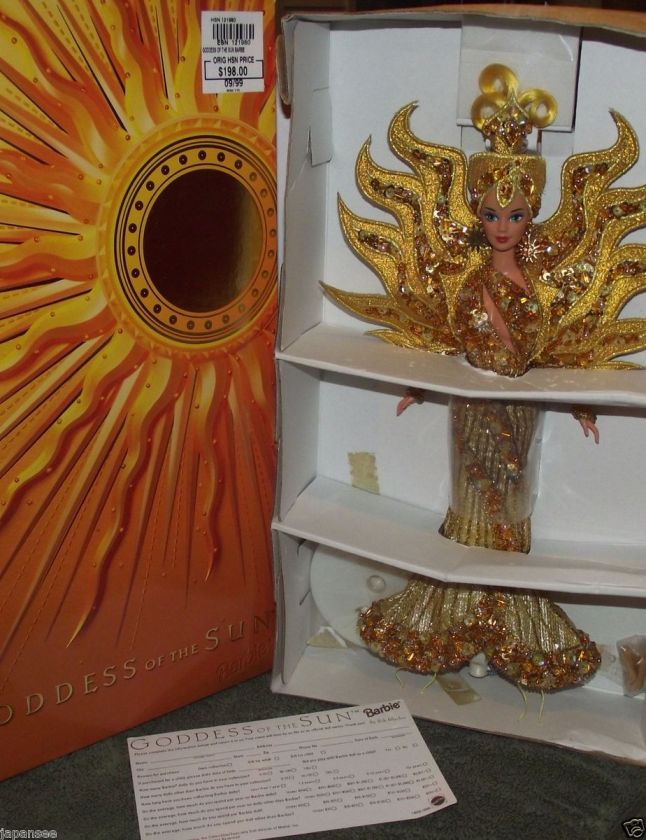   THE SUN BARBIE BY BOB MACKIE MIB #14056 1995 MINT 074299140563  