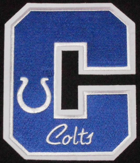 INDIANAPOLIS COLTS 5 LETTER PATCH NFL FOOTBALL CREST  