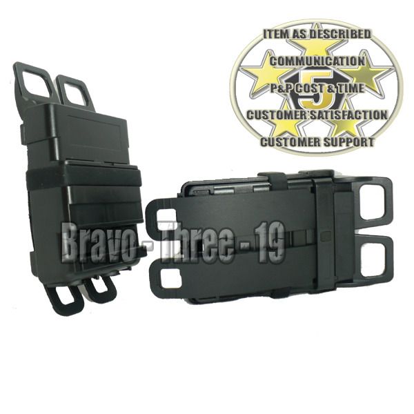 M4 MAG HOLDER   FAST MAG   BLACK  