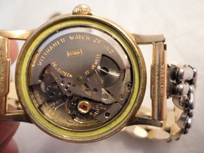 Vintage Wittnauer Automatic 10K Gold Filled Self Winding Mens Wrist 