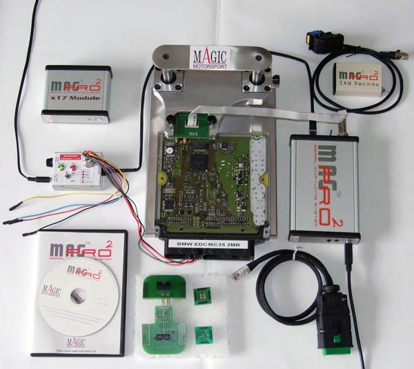 Herramienta chiptuning de la BASE MAGPro2. EDC15, EDC16, SID, MJ etc.