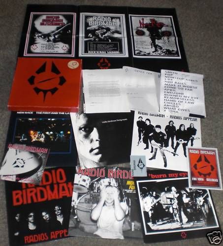 Radio Birdman Under the Ashes LP VG++ BOX SET w/ EXTRAS  