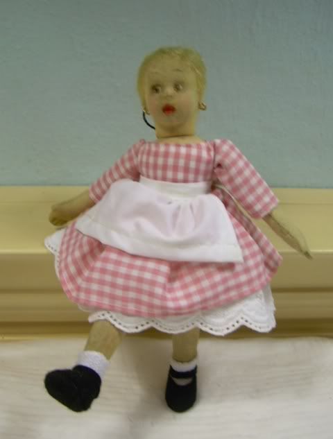 Lovely Lenci doll as Edith the Lonely Doll dare wright  