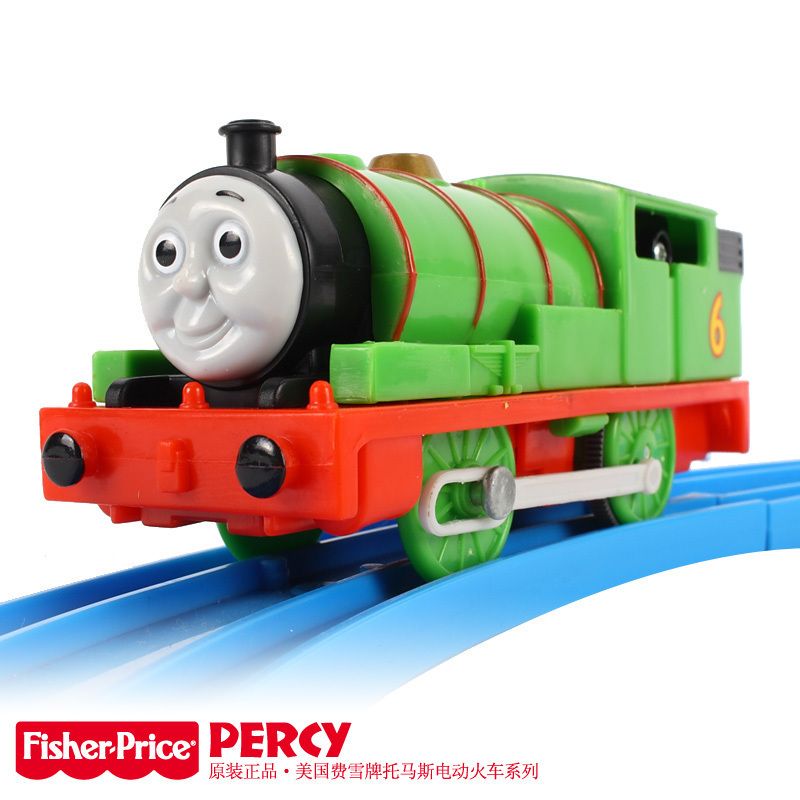 TRACKMASTER THOMAS MOTORIZED ENGINE   PERCY HEAD R9206  