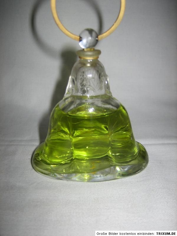 ANTIQUE 1920´ HOUBIGANT BOTTLE PERFUME BUDDHA BACCARAT  