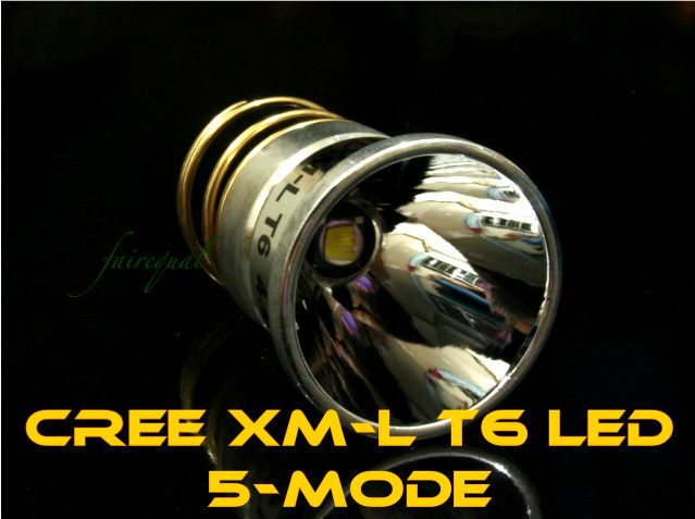 800 Lm UltraFire 5 Mode CREE XM L T6 LED Bulb 6P G2 501  