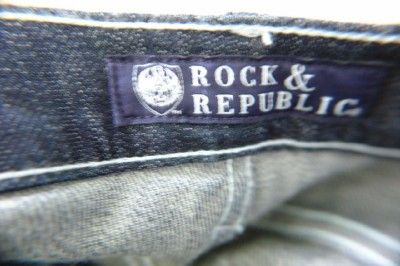 Rock & Republic Suzie Utility Pocket Stretch Jeans 31  