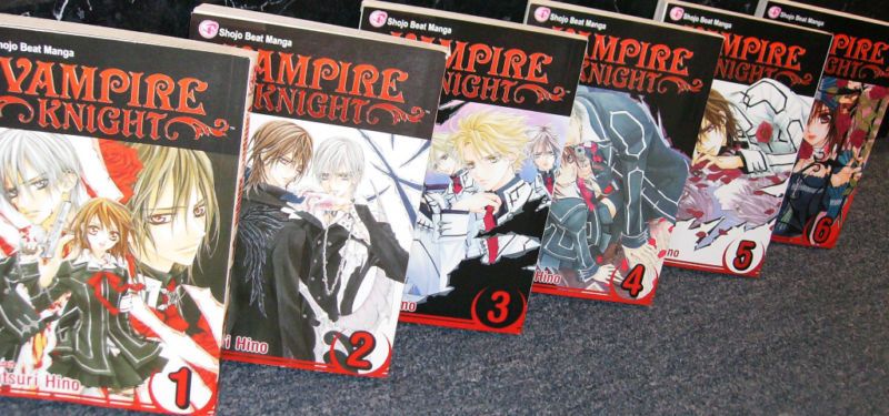 VAMPIRE KNIGHT Manga graphic novel 1 2 3 4 5 6 Twilight  
