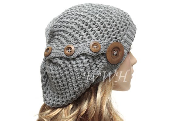 CUTE BERET BEANIE CAP HAT WINTER WOMENS be307g  