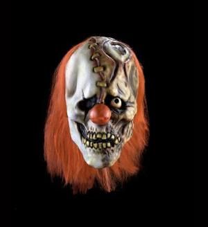 Morbid Industries Half Laugh Evil Clown Mask Crazy  