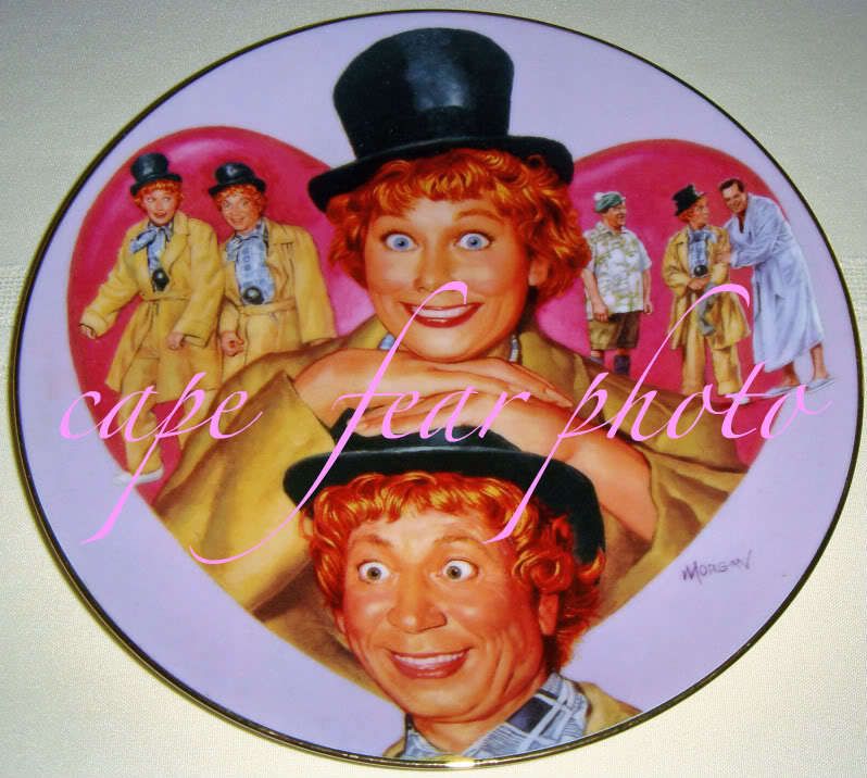 Love Lucy Meets the Stars LUCY & HARPO MARX Plate MIB  