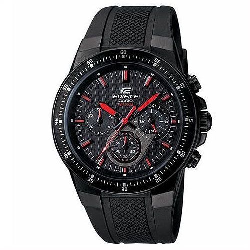 Casio Edifice Black dial Mens WristWatch EF552PB 1A4  