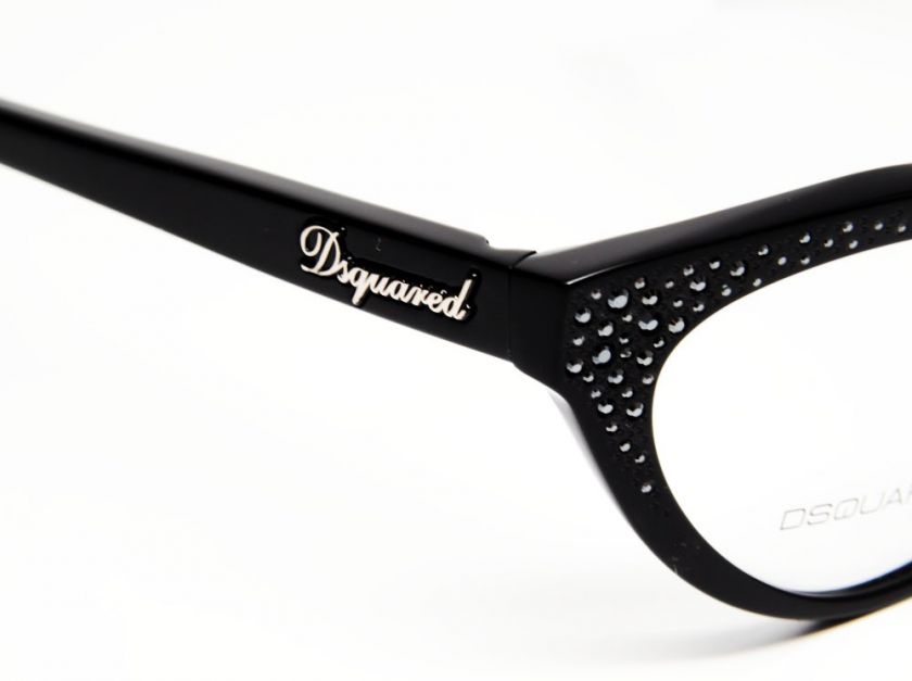 DSQUARED MURIEL DQ 5029 001 BLACK 54 GLASSES DSQUARED2  