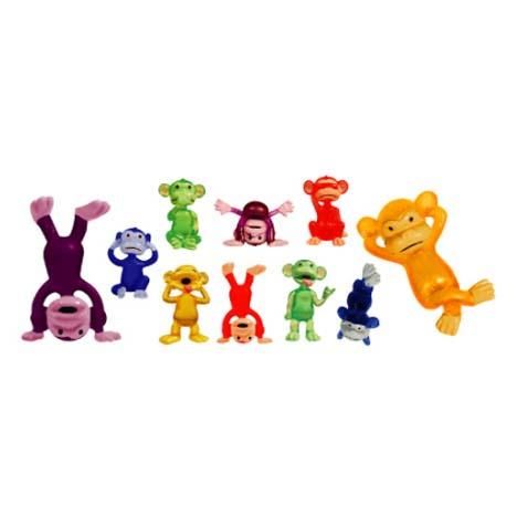 24 PCS FUNNY MONKEYS MONKEY FIGURINES Party Favors * Figure  