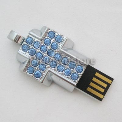   Necklace Jewelry USB 2.0 Flash Memory Pen Drive Real Capacity  