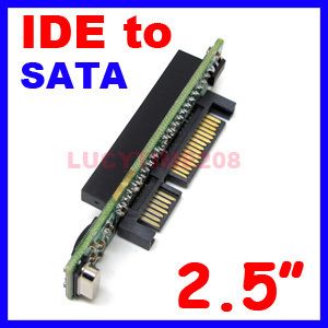 inch IDE to SATA 44 Pin Cable Hard Drive Adapter  