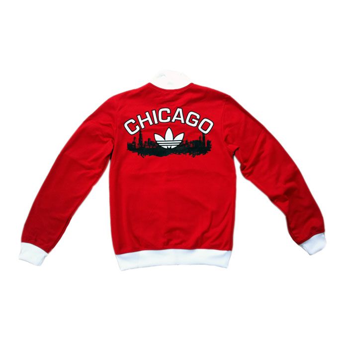 Adidas CHI CITY TT Chicago Bulls Jacke Trainingsjacke Sportjacke XS 