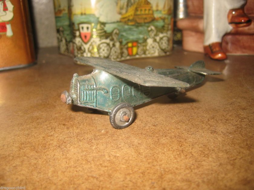   Original Collectible Rare 1930s Cabin Plane No.24 Toy Airplane  